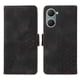 thumbnail image 1 of Carcasa FOXDOCK Vivo Y03 4G de cuero PU, diseño acolchado clásico, protección contra caídas y rayones, 1 of 5