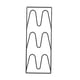thumbnail image 1 of Estante Para Tapas De Ollas, Estante De Almacenamiento De Cubierta De Olla Colgante De Metal Para Despensa, Gabinete, Tapa De Cacerola, 1 of 5