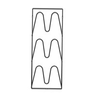 Bothyi - Estante Para Tapas De Ollas, Estante De Almacenamiento De Cubierta De Olla Colgante De Metal Para Despensa, Gabinete, Tapa De Cacerola