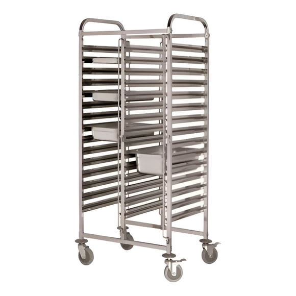 Carro Bandejero Doble Gn 1/1 550x740x1735 Mm