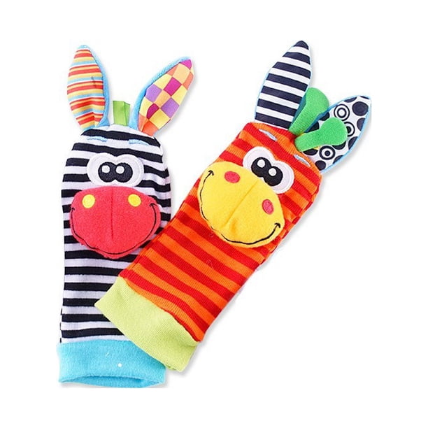 Delightful Baby Rattle Socks Toys - Perfect For 3-12 Month Old