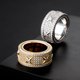thumbnail image 5 of Anillos Bling Punky de Rapero de Lujo a la Moda para Hombre Chapados en Oro de 14K Brillantes con Hielo para Hombre Hip Hop Zirconia Cúbica Anillos de Compromiso, 5 of 9