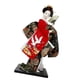thumbnail image 4 of Figuras en Miniatura de Muñeca Geisha Japonesa de 30 Cm, Estatua de Niña, Escultura de Figura Coleccionable de Geisha Asiática para Escritorio, Dormit , ROJO B rojo, 4 of 5
