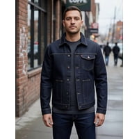 Metalfer - Chaqueta Mezclilla, Ropa De Trabajo. Certificado. Talla 42