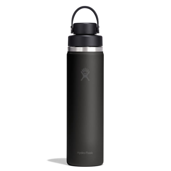 Botella de agua Hydro Flask 710 ml aislada a prueba de fugas negra
