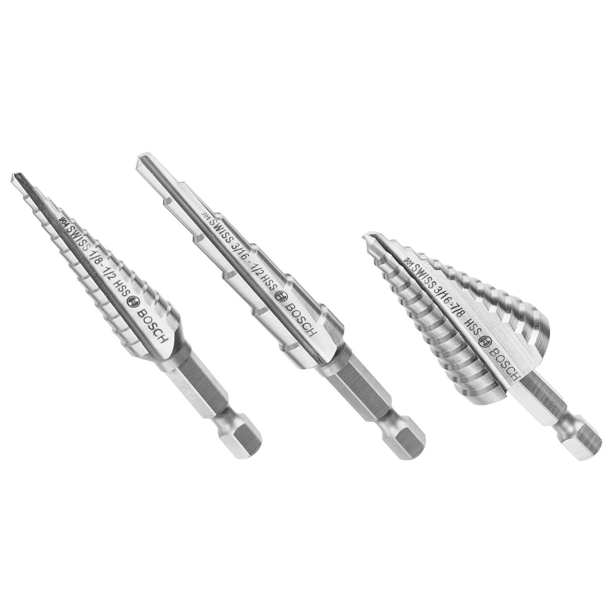 Juego De Brocas Bosch Imsdc003 De Acero De Alta Velocidad Impact Tough