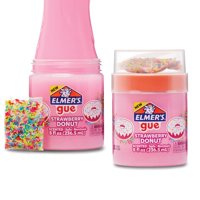 Elmers - Donut De Fresa Prefabricado Slime Elmer'S Gue, Con Aroma A Fresa, 1 Unidad