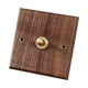thumbnail image 4 of Placa De Interruptor De Iluminación De Madera, Interruptor De Palanca De Latón De Primera Calidad Para Bar, Cocina Y Oficina, 4 of 5