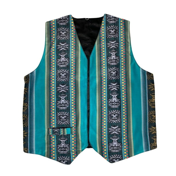 Chaleco Bolero Nortino Colores Para Niños Traje Típico Fiestas Patrias