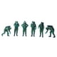thumbnail image 1 of 6x 1:64 Figuras De Personas Bombero Figuras De Personas Para Casa De Muñecas Micro Paisajes Verde, 1 of 5