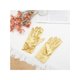 thumbnail image 5 of INSPIRE CHIC Guantes de Mujer de Satén con Decoración de Perlas, Guantes Cortos de Longitud de Muñeca para Boda Elegante en Oro, 5 of 6