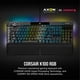 thumbnail image 2 of Teclado mecánico para juegos CORSAIR K100 RGB Black, 2 of 9