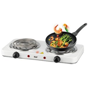 Genérico - Cocina Cocinilla 2 Platos 2000W Portatil R8020 Raf