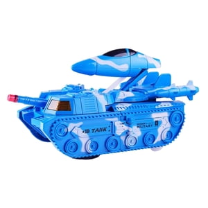 Bothyi - Juguete De Camión De Batalla De Tanque De Transformación Automática Para Regalos Juegos De Imaginación Regalos Azul