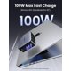 thumbnail image 2 of Bloque de carga UGREEN Nexode, 100 W, USB C, 5 puertos GaN, MacBook Pro/Air, 2 of 8