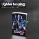 thumbnail image 4 of Robocop-theme Copper Metal Lighter Shell, Premium Replacement Refillable Lighter Case with Durable Metal Construction, Compatible with Zippo and Most Standard Lighter Models, 4 of 6