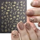 thumbnail image 2 of Flower Nail Stickers,Holographic Laser Flower Nail Decals,3D Self-Adhesive Nail Art Stickers Nail Supplies Nail Art Accessories Nail Decorations For Women Girls DIY Manicure, 2 of 2