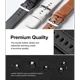 thumbnail image 5 of Correa Cuero Ringke Para Apple Watch 44/45/46/49mm One Basic Café, 5 of 8