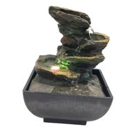 Magideal - Mini Enchufe De Fuente De Agua De Mesa (), Portátil Simple Pero Elegante, Incluye Bomba Sumergible , A A