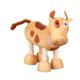 thumbnail image 3 of Juguete De Vaca Flexible, Lindo Y Divertido Juguete De Madera Flexible Para Ni?as Y Ni?os Peque?os., 3 of 5
