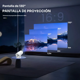 thumbnail image 4 of Proyector Portátil Led Belug 4k Hd Android 11 Wifi 6 Bluetooth 5.0  Blanco, 4 of 5