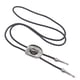 thumbnail image 3 of Western Cowboy Hat Bolo Tie Vintage American Ajustable PU Cuero Para Hombres Argent, 3 of 3