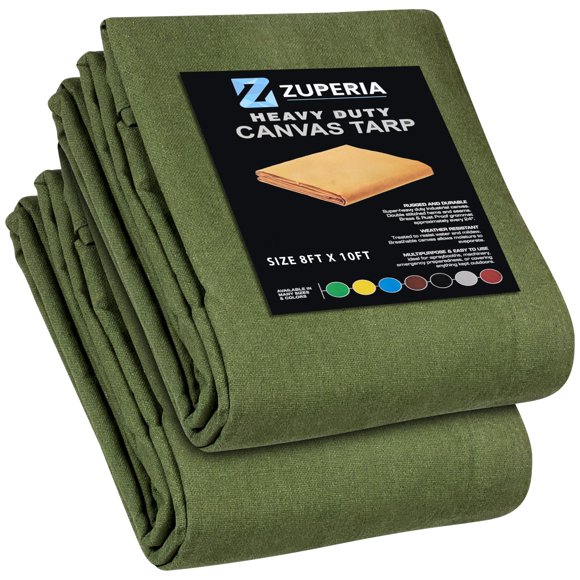 Lona ZUPERIA 2,4 m x 3 m (2 unidades) Verde Oliva