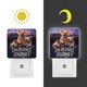 thumbnail image 3 of El Increíble Viaje Luz nocturna LED con sensor de anochecer a amanecer para dormitorio, baño, pasillo, escaleras - Lámpara LED nocturna de enchufe, 0.5W - 1 pieza, 3 of 6