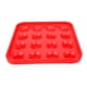thumbnail image 1 of Organizadores De Bandejas Para Bolas De Billar, 16 Agujeros, Accesorios Duraderos Para Mesa De Billar, Color Rojo, 1 of 5