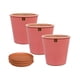 thumbnail image 3 of Set de 3 Macetas Zaia 20 cm Rosa Alegre y sus platos, 3 of 3