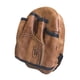thumbnail image 3 of Strike Round Pad Boxing Curved Focus Mitts Guantes transpirables para artes marciales Objetivo de mano para entrenar Practicar entrenamiento Muay Thai Marrón, 3 of 5