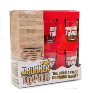Tomasstore - Juego Torre Infernar Tragos Shots Frases En Ingles Drunken