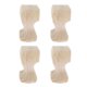 thumbnail image 5 of 4 Piezas De Madera Maciza Pata De Sofá Muebles Inacabados Pies O Sofá Silla Gabinete F, 5 of 5