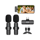 thumbnail image 2 of 2 Micrófono Inalámbrico Doble Compacto Usb-c Color Negro, 2 of 2