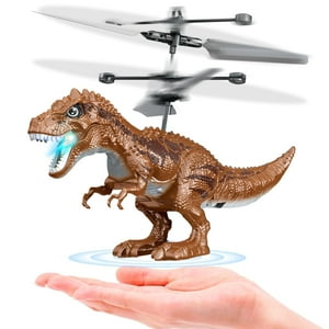 Dron Dinosaurio Volador Remoto Kppit Para Niños Con Luz Led
