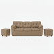 thumbnail image 2 of Living Polonia 3C+2 Pouf Tela Beige, 2 of 3