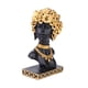 thumbnail image 2 of Estatua De Mujer Africana, Figura De Busto De Se?ora Creativa Para Decoración Del Hogar, Sala De Estar, Estilo C, Negro, 2 of 5