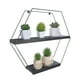 thumbnail image 1 of Repisa Hexagonal Total Black, 1 of 3