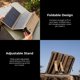 thumbnail image 5 of Panel solar ELECOM 14W USB-C/A plegable 610 g beige, 5 of 8