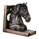 thumbnail image 2 of Estatuilla Decorativa Con Sujetalibros De Estatua De Cabeza De Caballo De Estilo Vintage Para Sala De Estar, 2 of 6