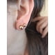 thumbnail image 3 of Aros Esferas 8mm Hipoalergénicos Puntos Gold Rose, 3 of 3