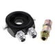 thumbnail image 2 of M20x1.5 Calibrador del filtro de aceite Adaptador del termostato de la placa sándwich Negro, 2 of 5