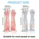 thumbnail image 4 of 2 Pairs Huryfox Dishwashing Gloves, Reusable Household Cleaning Glove, Skin-Friendly, Non-Slip, Durable, Laundry, Kitchen, Toilet, Latex Free, Medium Size, Pink And Blue, 4 of 5