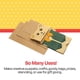 thumbnail image 5 of Bolsa de papel School Smart con fondo plano, 11,4 x 6,4 x 21,6 cm, paquete de 100, 5 of 8