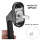 thumbnail image 3 of Pack 2 manillas rectas con llave ventanas PVC y aluminio, 3 of 3