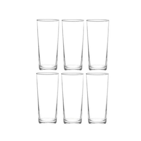 Importclick - Pack 6 Vasos Vidrio 355 Ml Londres