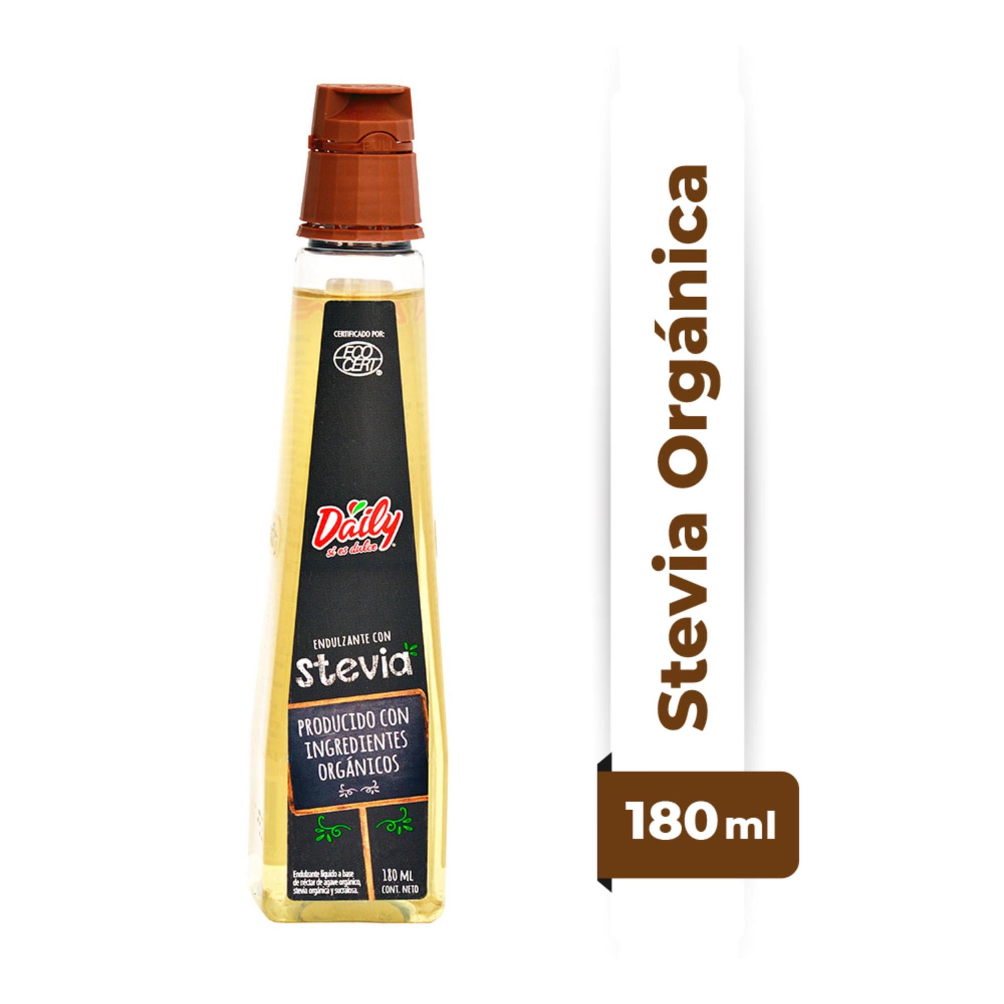 Endulzante Líquido Stevia Botella 180 ml Daily