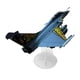 thumbnail image 3 of Modelo De Caza De Avión A Escala 1:72, Adorno Para Decoración Del Hogar, Gris Y Amarillo, 3 of 5