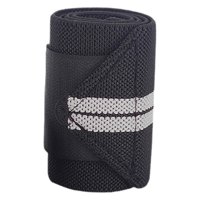 Ioensy - Correa De Muñeca De Fitness Ajustable Para Gimnasio, Accesorios Deportivos Versátiles Con Rayas Grises.