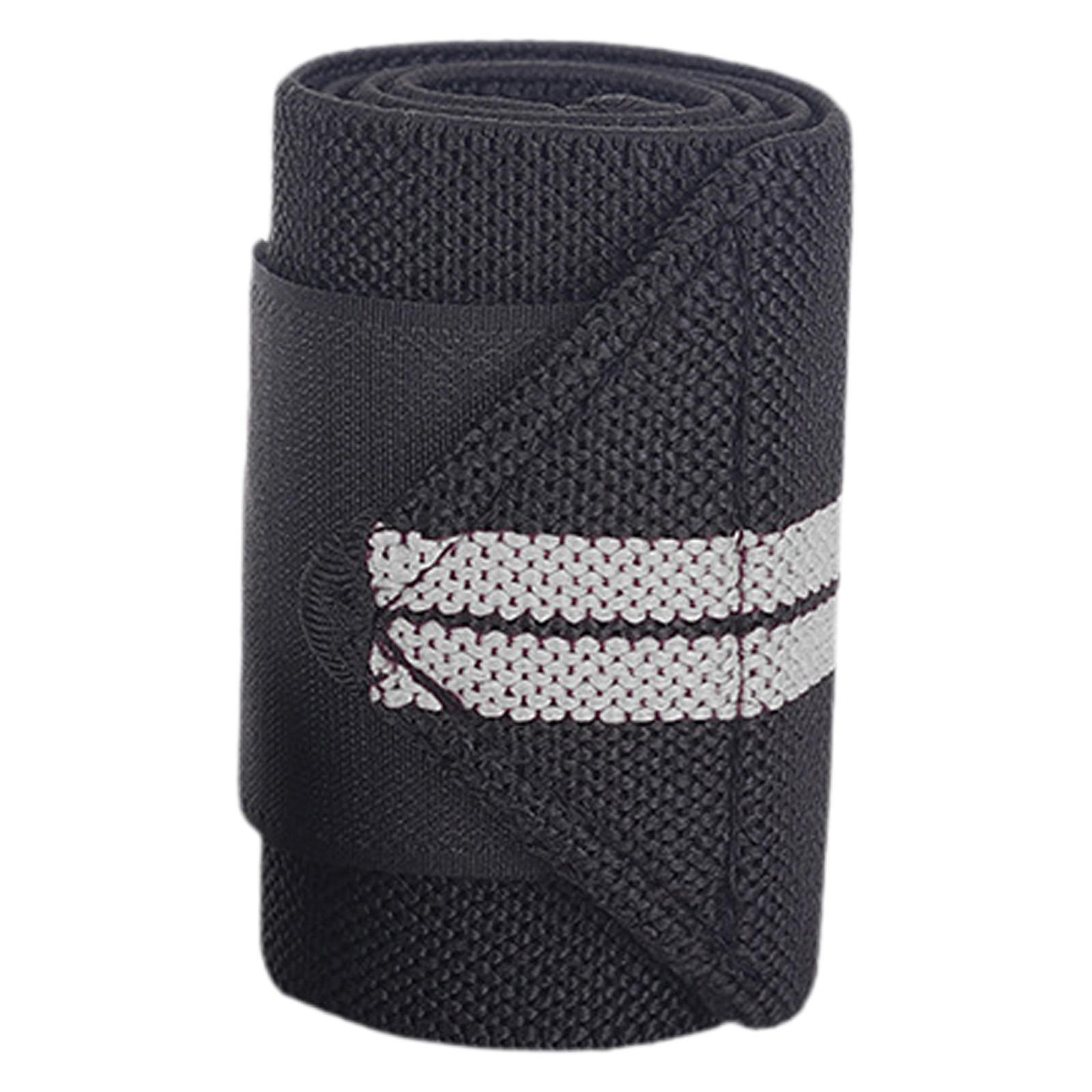 Ioensy - Correa De Muñeca De Fitness Ajustable Para Gimnasio, Accesorios Deportivos Versátiles Con Rayas Grises.